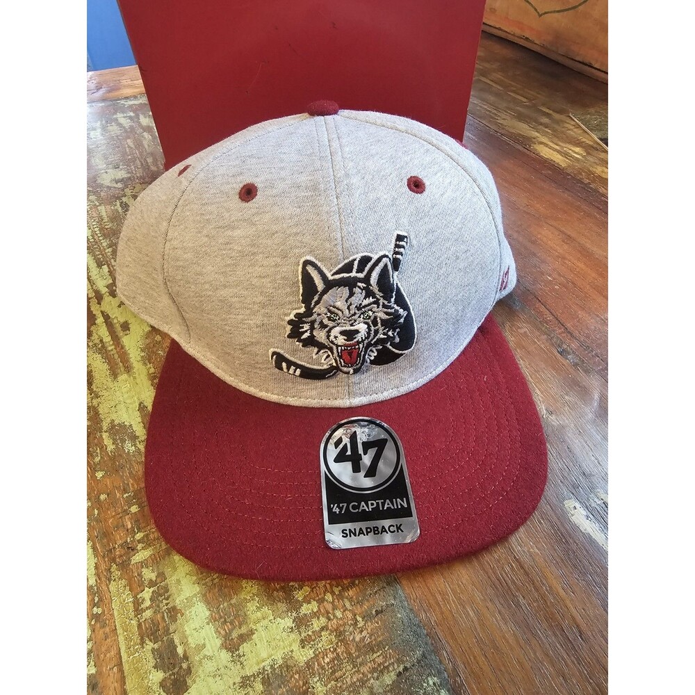 Chicago Wolves New snapback Hat Vintage IHL AHL Hockey Wool